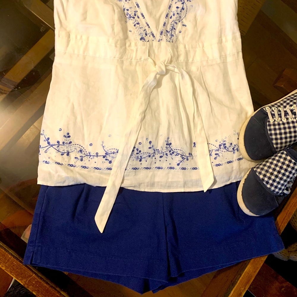 J Crew Cadet Blue Shorts